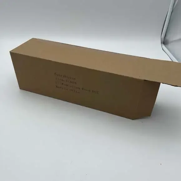 Guardhouse 25-Slab Custom Wood Box Mahogany Finish for Certified Coin Slabs - Picture 5 of 6